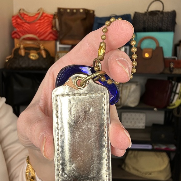 Coach Poppy Colorful Signature Tote with Gold Accents C0993-13839 - Picture 10 of 10